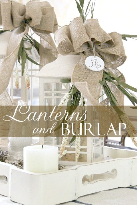Lanterns & Burlap