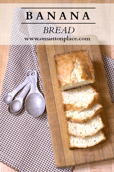 Banana Bread Recipe
