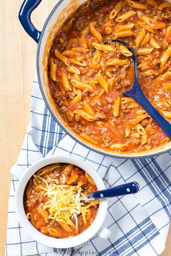 Hearty One Pot Chili Mac Recipe On Sutton Place