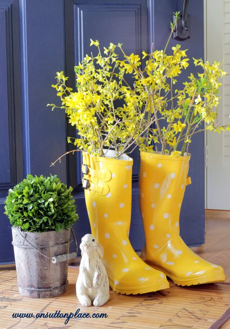 spring rain boots