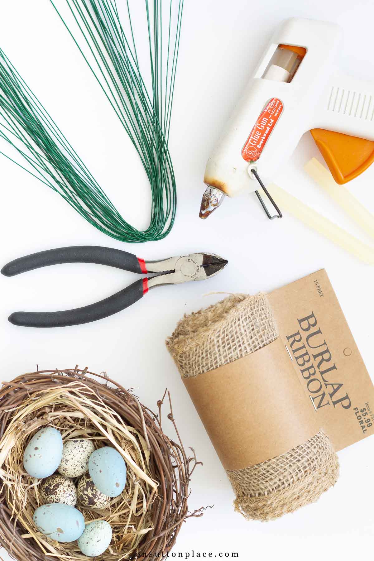 how to make a wreath supplies needed