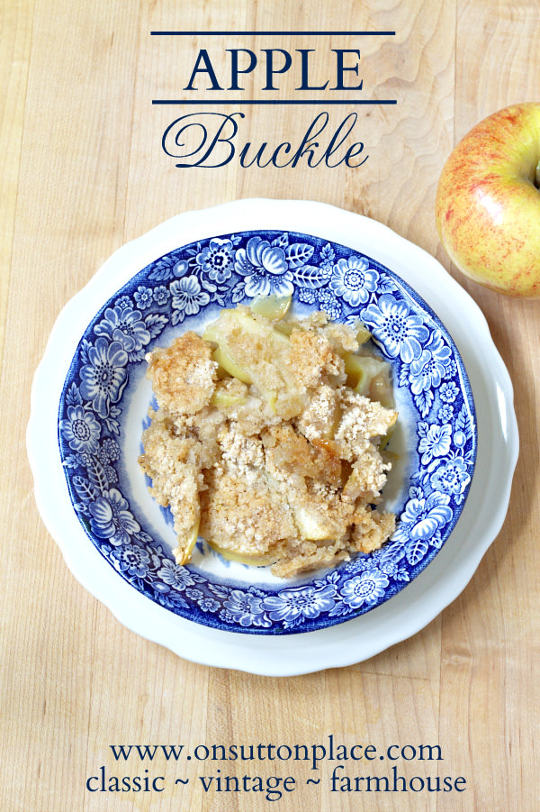Easy Apple Buckle Easy Apple Buckle Recipe