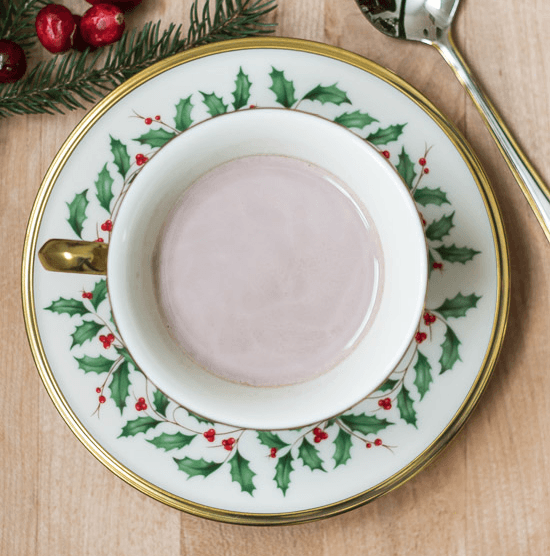 christmas morning hot chocolate