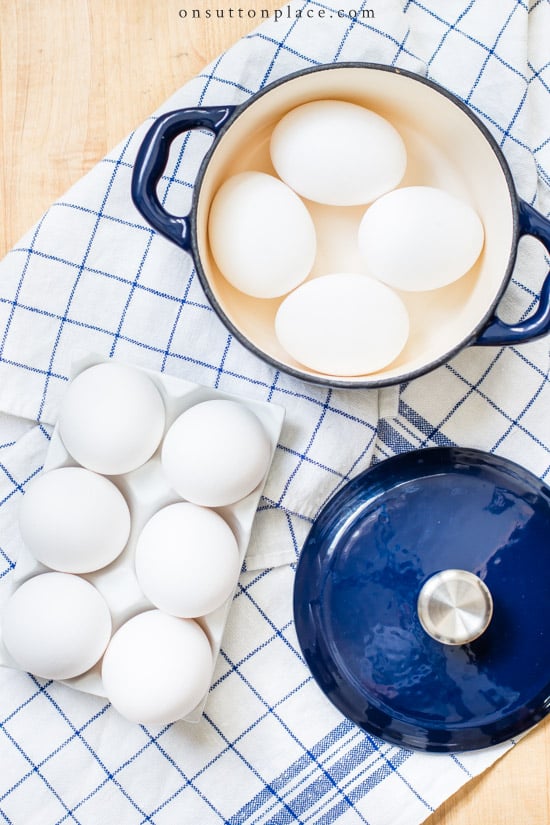 How to Hard Boil Eggs That Come out Perfectly (And Peel Easy) Every. Single. Time. - Mind Over Messy