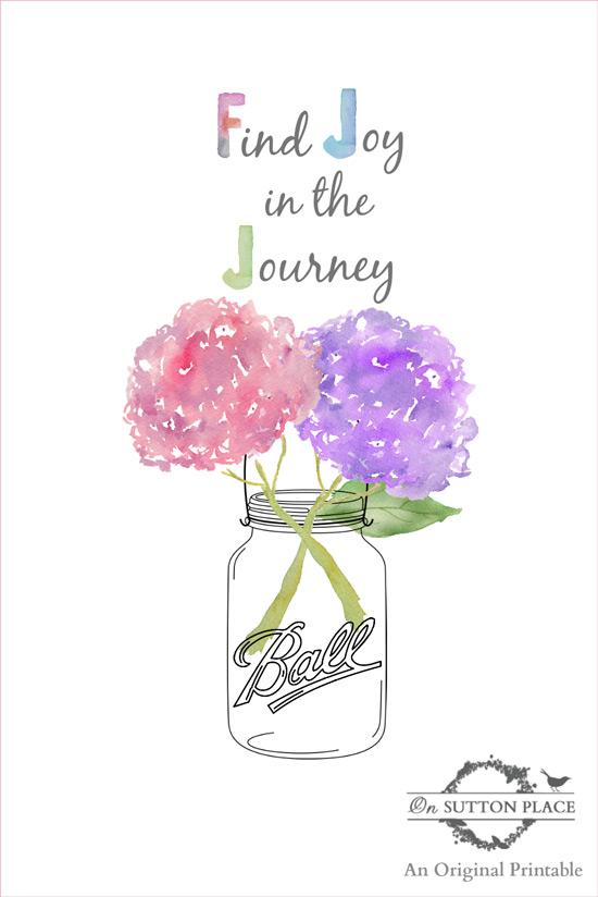 March Free Printables: Life is a Journey