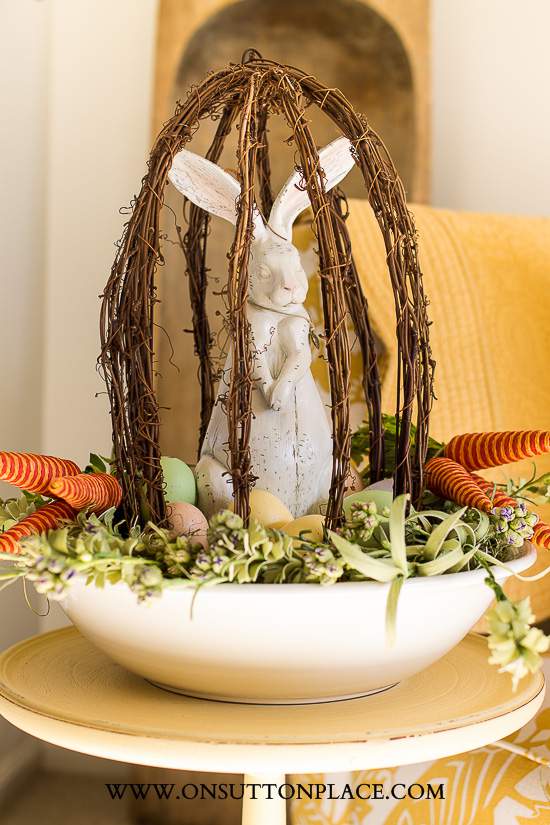 DIY Easter Bunny Nest On Sutton Place