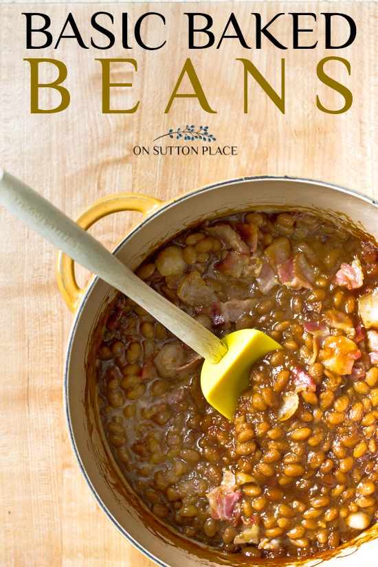 basic baked beans recipe 6 ingredients is all you need to make this quick and easy Basic Baked Beans Recipe. An easy side dish recipe for summer barbecues or family picnics.