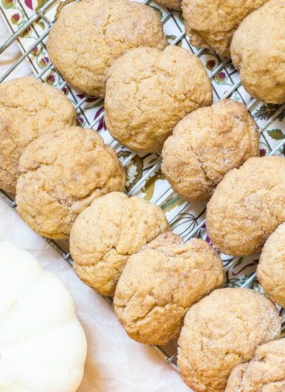 Pumpkin Snickerdoodle Cookies
