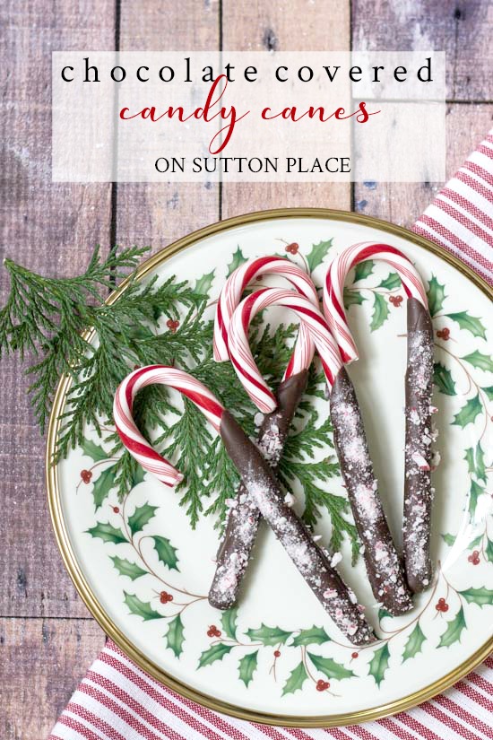 Tips for making DIY chocolate covered candy canes for Christmas gift giving. Perfect for family and friends. Packaging ideas incuded! #chocolate #candycanes