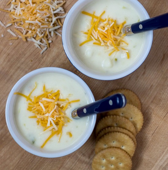 hearty potato soup recipe fi Hearty Potato Soup Recipe | Sunday Supper Series from onsuttonplace.com