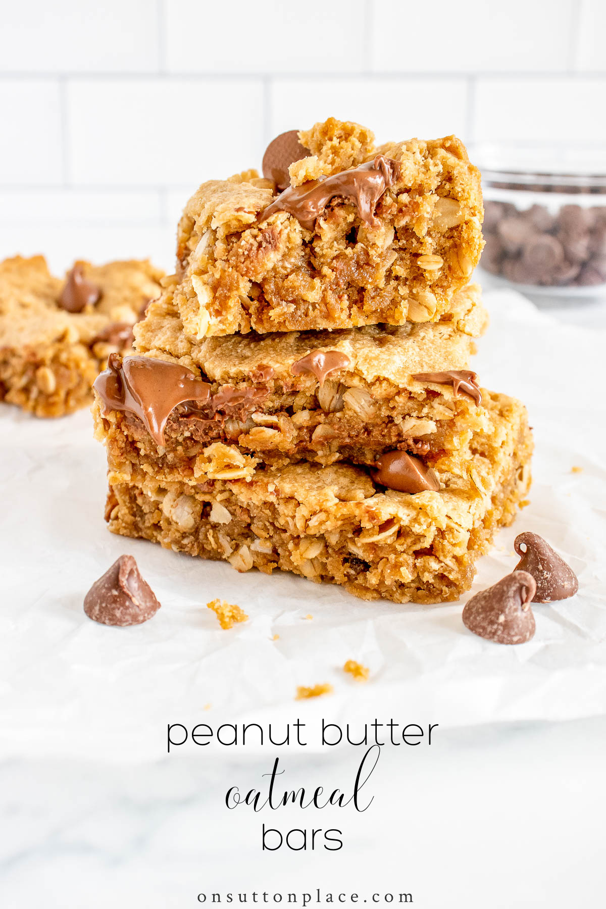 Peanut Butter Oatmeal Bars On Sutton Place