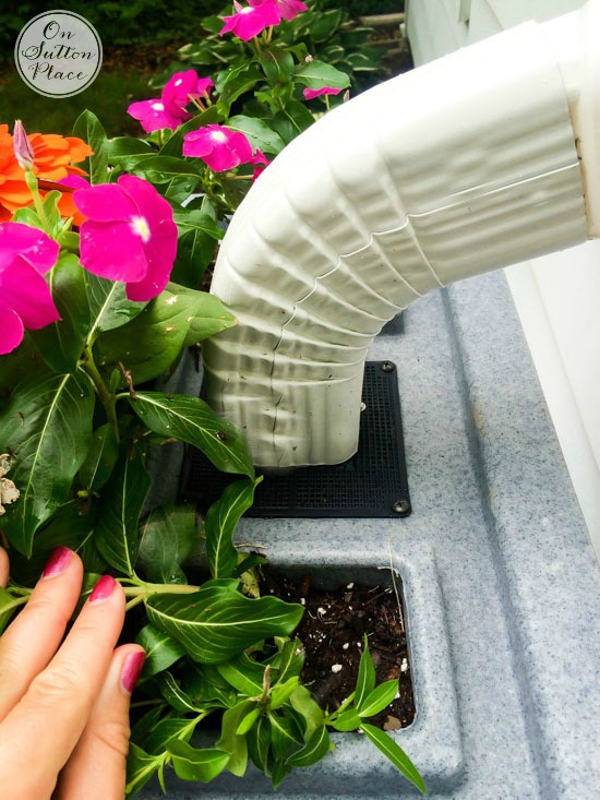Directions for installing a rain barrel. Shows what extra supplies are needed with pictures and sources.