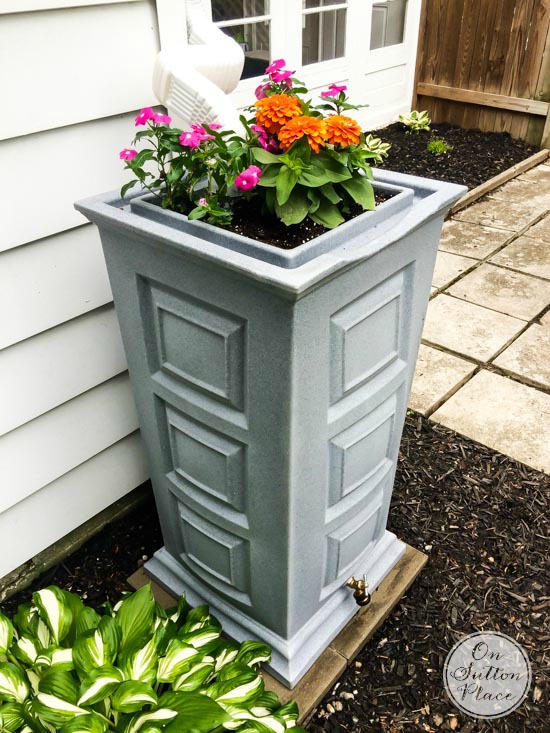 Installing A Rain Barrel On Sutton Place Installing A Rain Barrel Easy