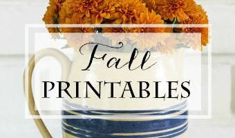 Fall Printables | Original and Free | from On Sutton Place