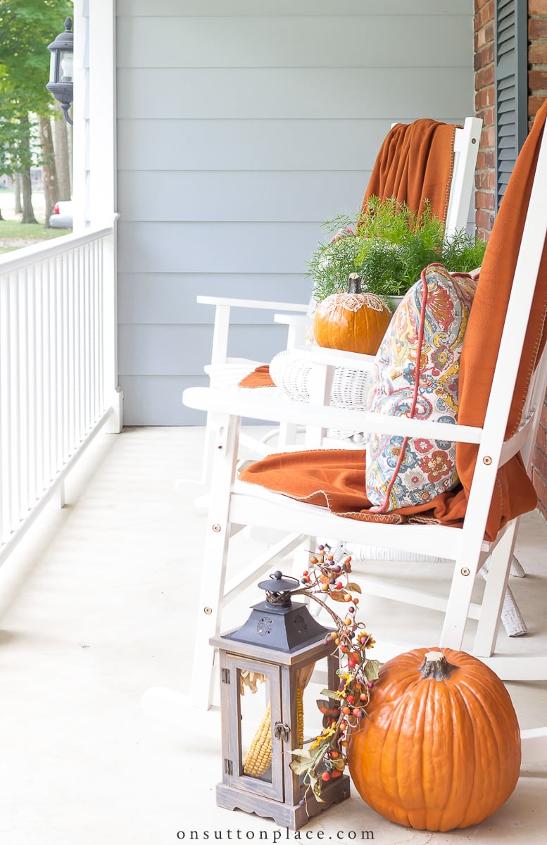 2022 easy fall porch decor