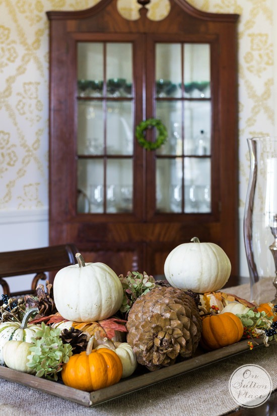 Thanksgiving Fall Centerpiece Ideas - On Sutton Place