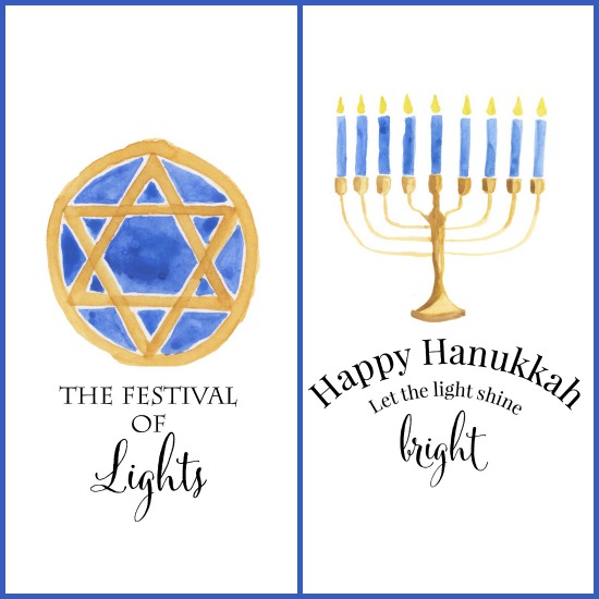 Happiness Absolutely free Xmas Printables - Upon Sutton Position photograph regarding Printable Hanukkah Card known as Contentment Cost-free Xmas Printables - Upon Sutton Location
