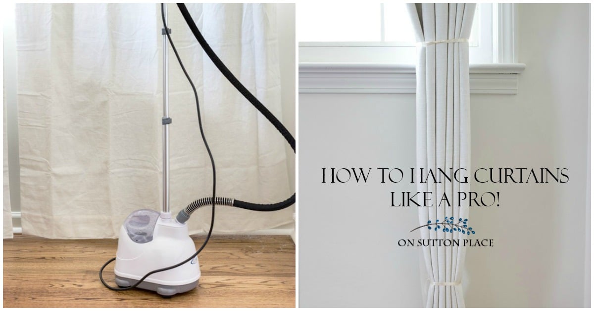 How to Hang Curtains Like a Pro On Sutton Place