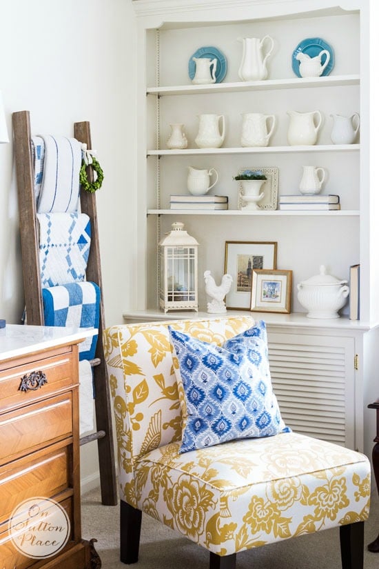 Shelf Styling: 5 Easy Tips | Ideas and examples that anyone can do no matter what the budget!