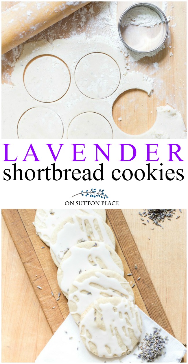 An easy shortbread cookie recipe: simple ingredients & the fresh taste of lavender make these lovely lavender shortbread cookies perfect for any occasion.