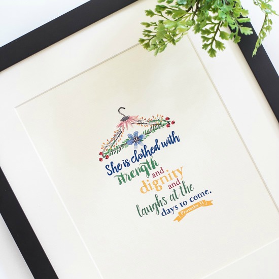 Proverbs 31 Free Original Printables