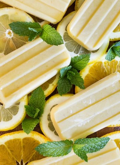 citrus banana cream homemade popsicles fi