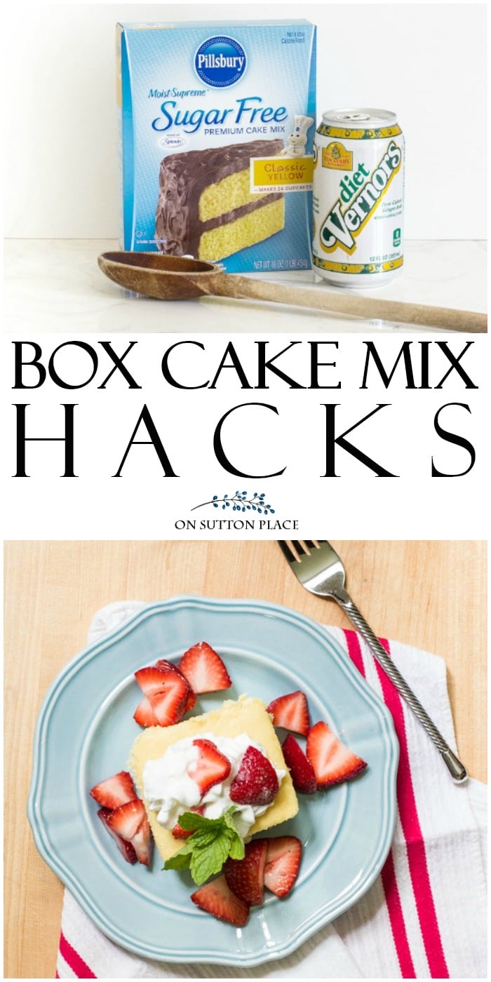 How to Make a Box Cake Mix Taste Homemade | 12 tricks to take those box cake mixes to the next level. These make all the difference and are so easy! #boxcakemixhacks #boxcakemixrecipes #boxcakemix #cakerecipe