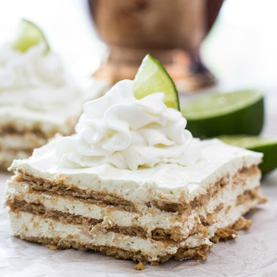 Key Lime Yogurt Ice Box Cake Recipe