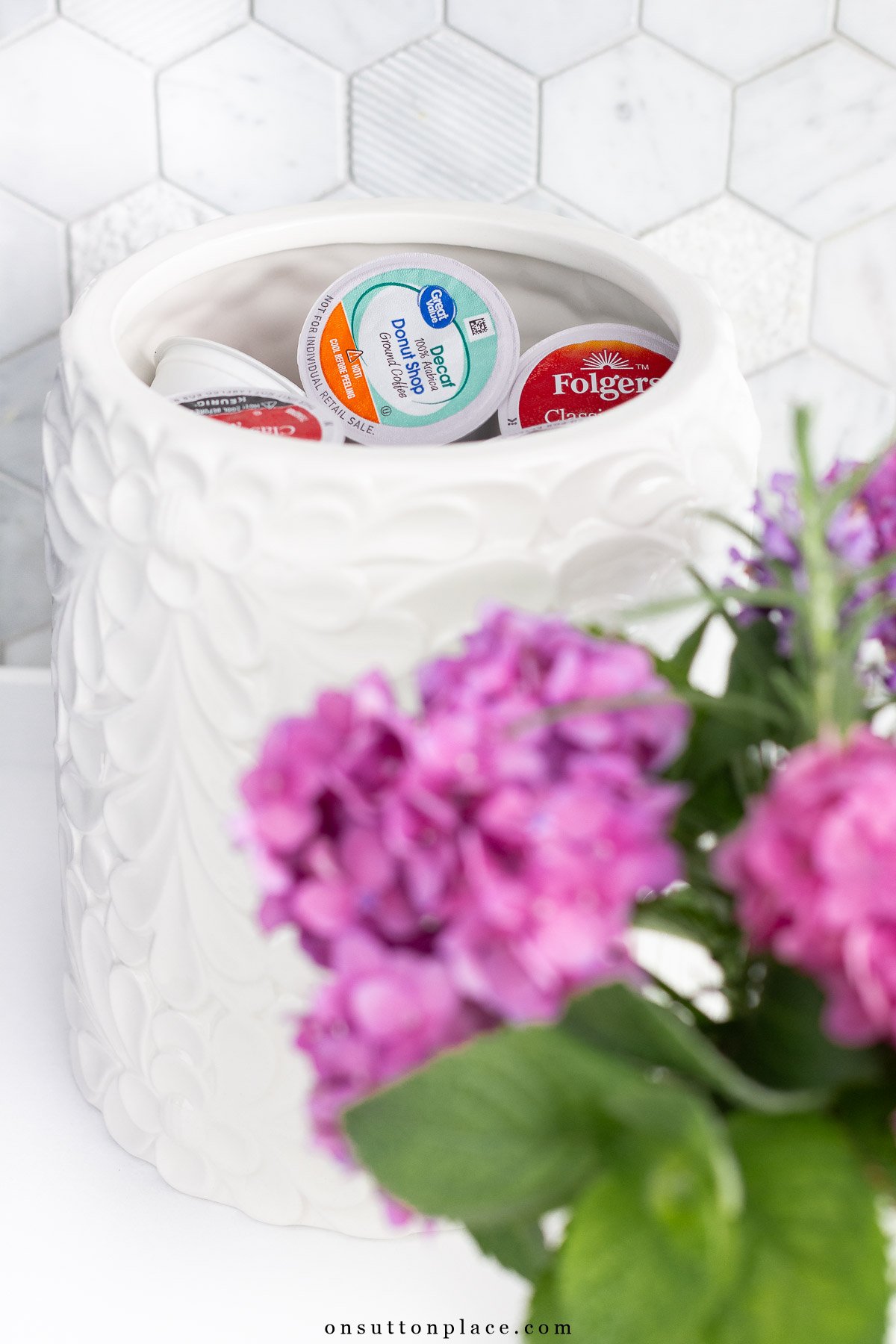 canister with k cups