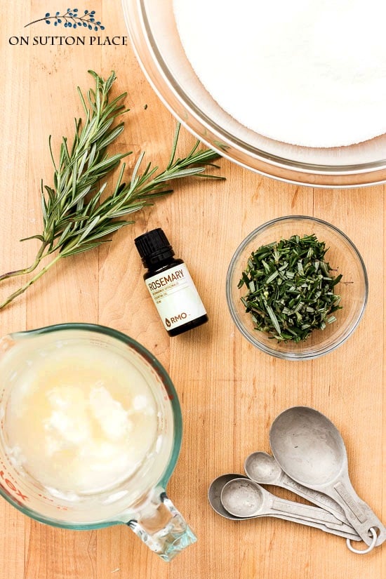 Rosemary Sugar Scrub Recipe Free Printable Tags On Sutton Place