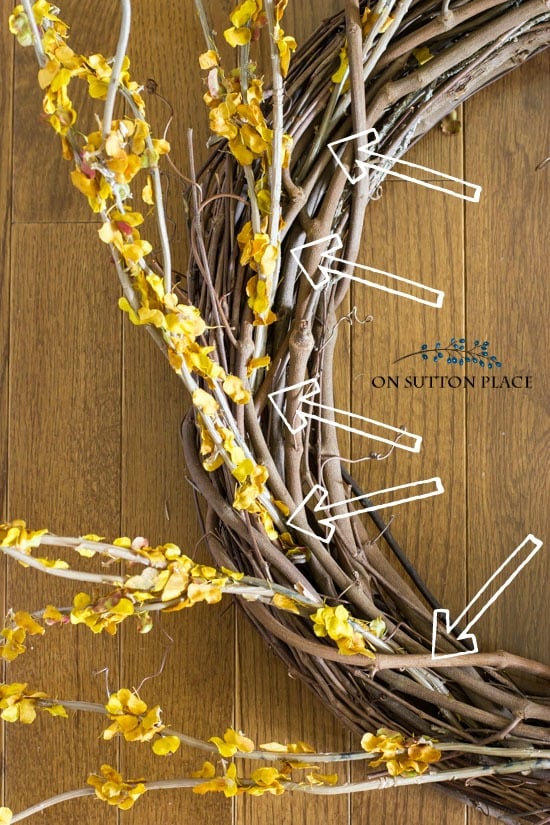 DIY Front Door Fall Wreath | Fast & Easy! Easy DIY front door wreath you can make yourself in less than 30 minutes.