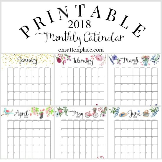 printable calendars archives on sutton place