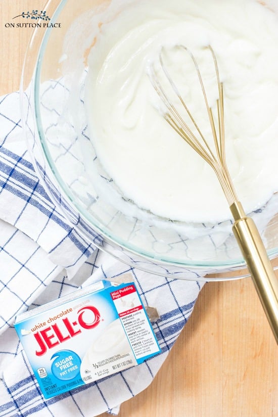 Just four ingredients is all you need to make this low fat Oreo fluff dessert recipe. This easy make-ahead dessert is kid-friendly and delicious.