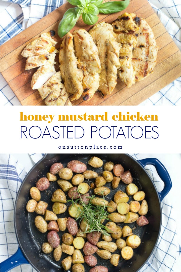 Best Grilled Chicken Recipe with Rosemary Roasted Potatoes