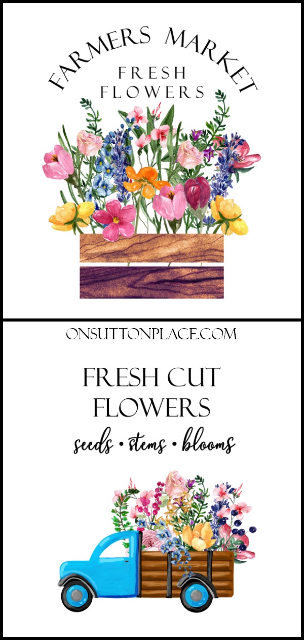 Free Printable Wall Art for Summer - On Sutton Place