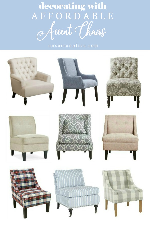 5 Easy Tips for Decorating With Accent Chairs - On Sutton Place