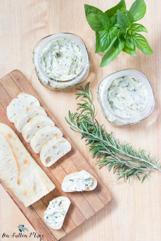 How To Make Homemade Butter With Herbs Fruit On Sutton Place