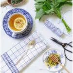 herbal tea recipes to make at home pin with text