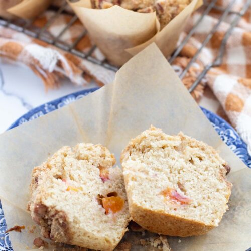 peach muffins recipe