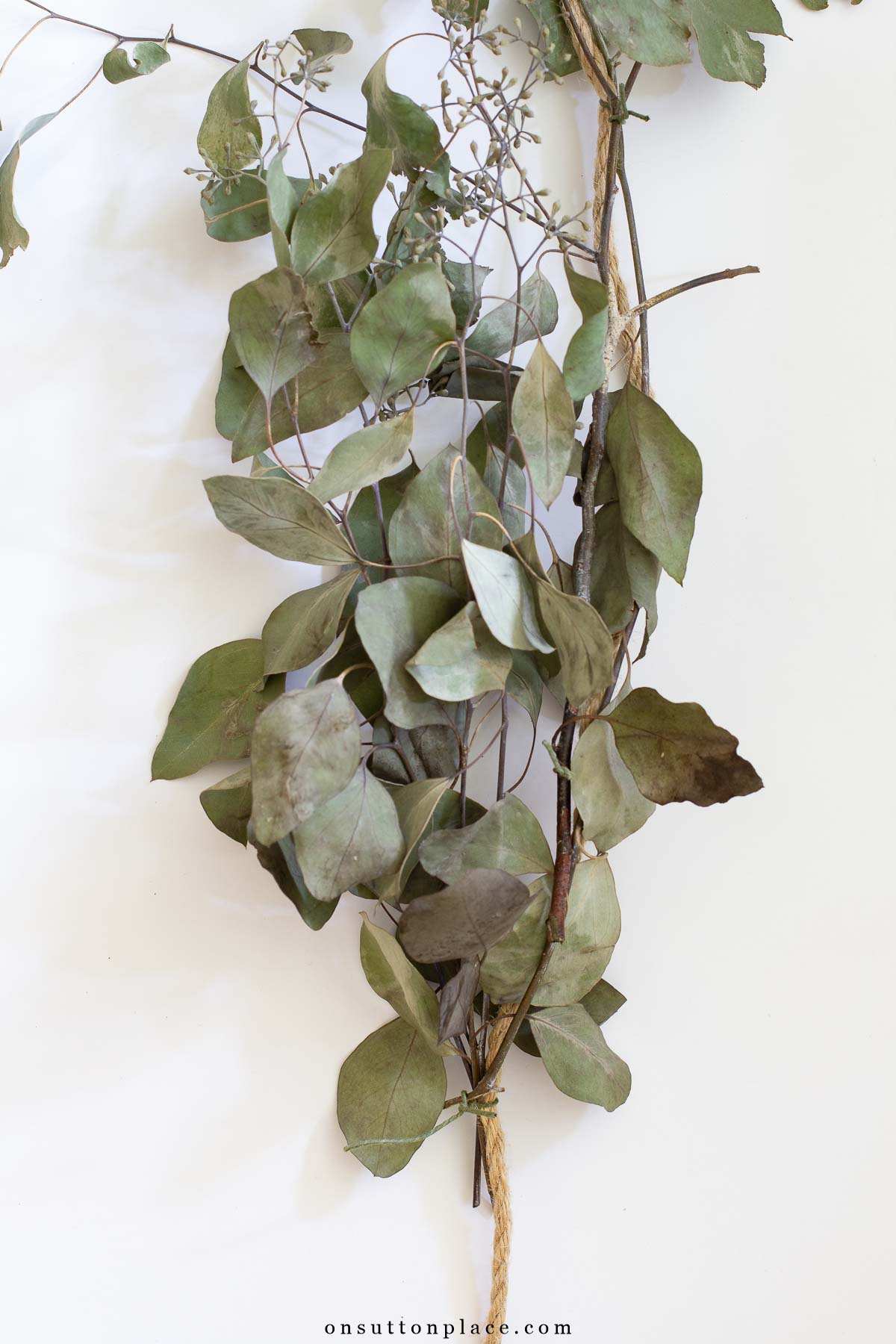 eucalyptus garland assembly