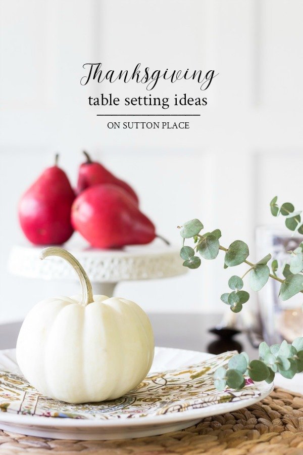 Thanksgiving Tablescape Ideas: Set a beautiful table with these Thanksgiving Tablescape Ideas from 23 home decor bloggers. Ideas and inspiration for any style. #thanksgiving #thanksgivingideas