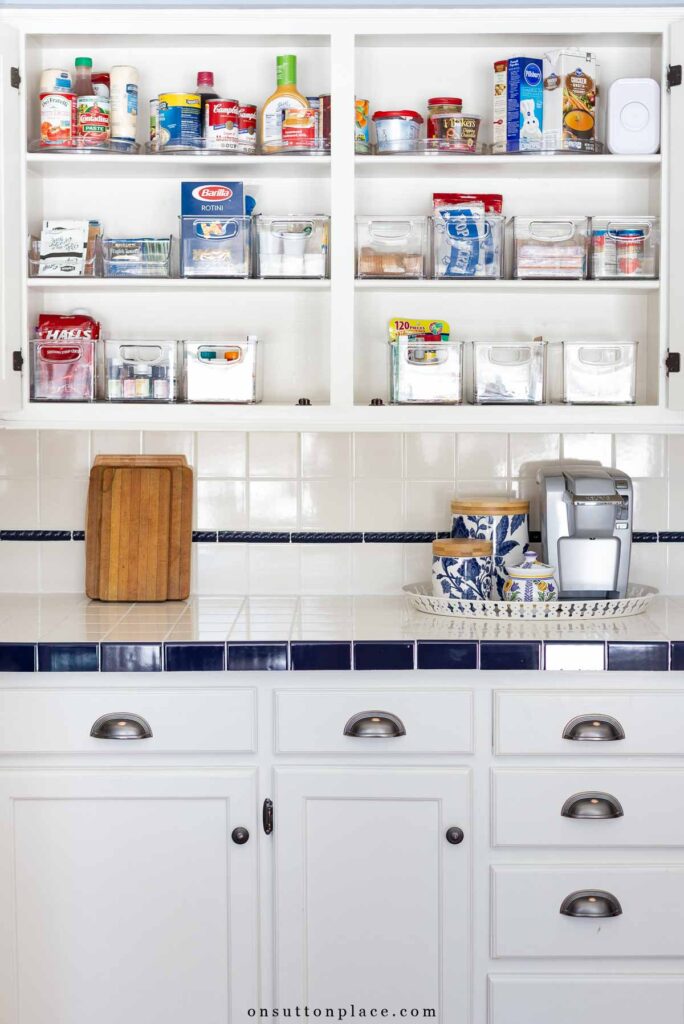 Kitchen Cabinet Organization Ideas for Small Kitchens - On Sutton Place