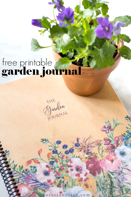 The Garden Journal (Free Digital Download) On Sutton Place