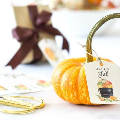 pumpkin inspired free fall gift tags fi