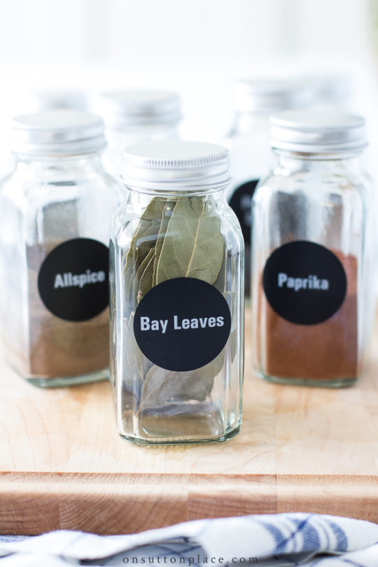 Organize Spices Ideas