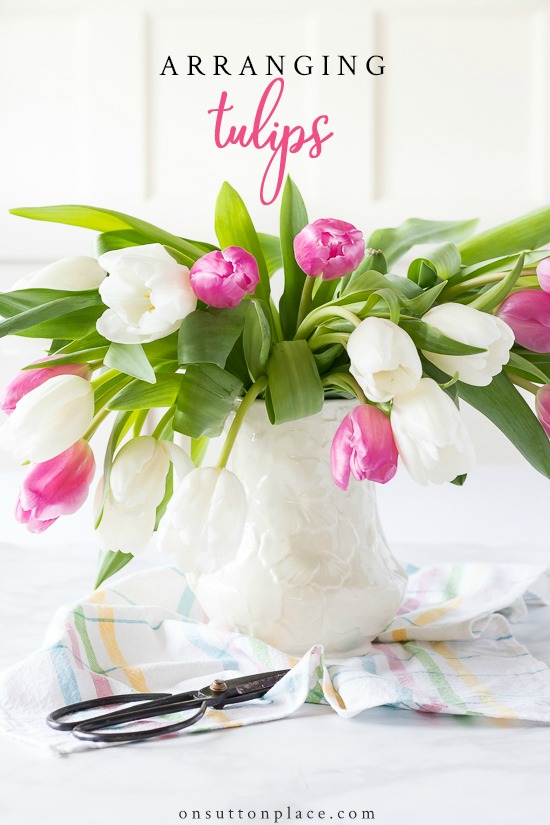 How to Fix Drooping Tulips It's Easy! On Sutton Place