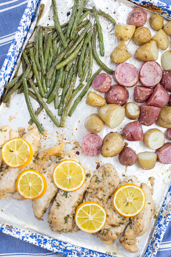Meyer Lemon Chicken (Sheet Pan Recipe)