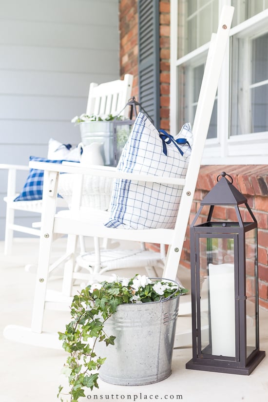 front porch sitting area for summer