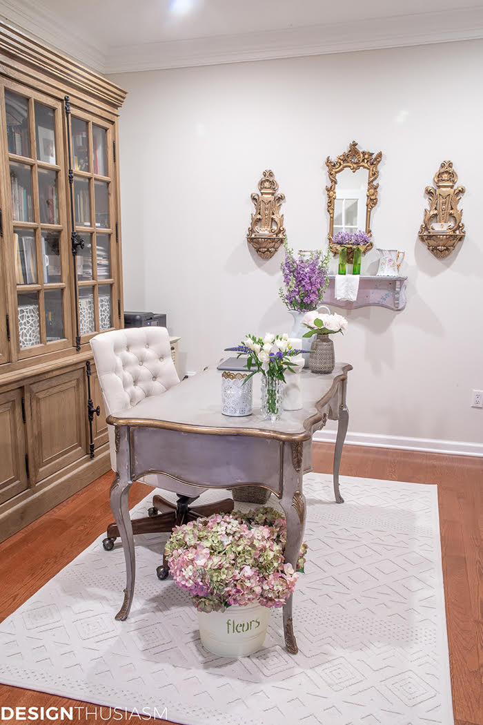 Elegant Home Office Decor from Designthusiasm