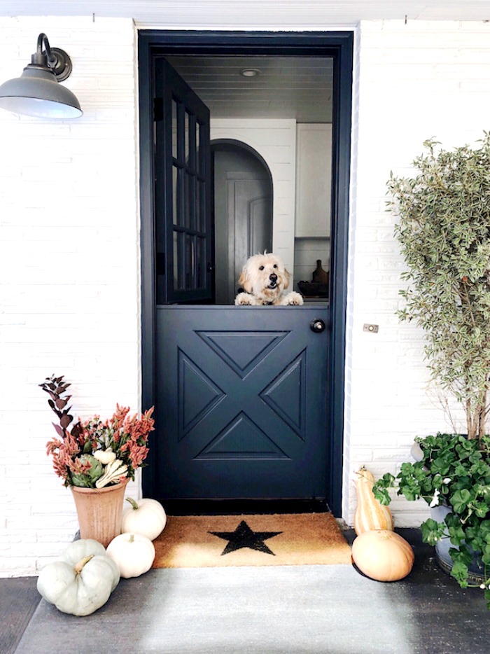 Fall-Porch-Decorating-Dutch-Door-and-Goldendoodle2